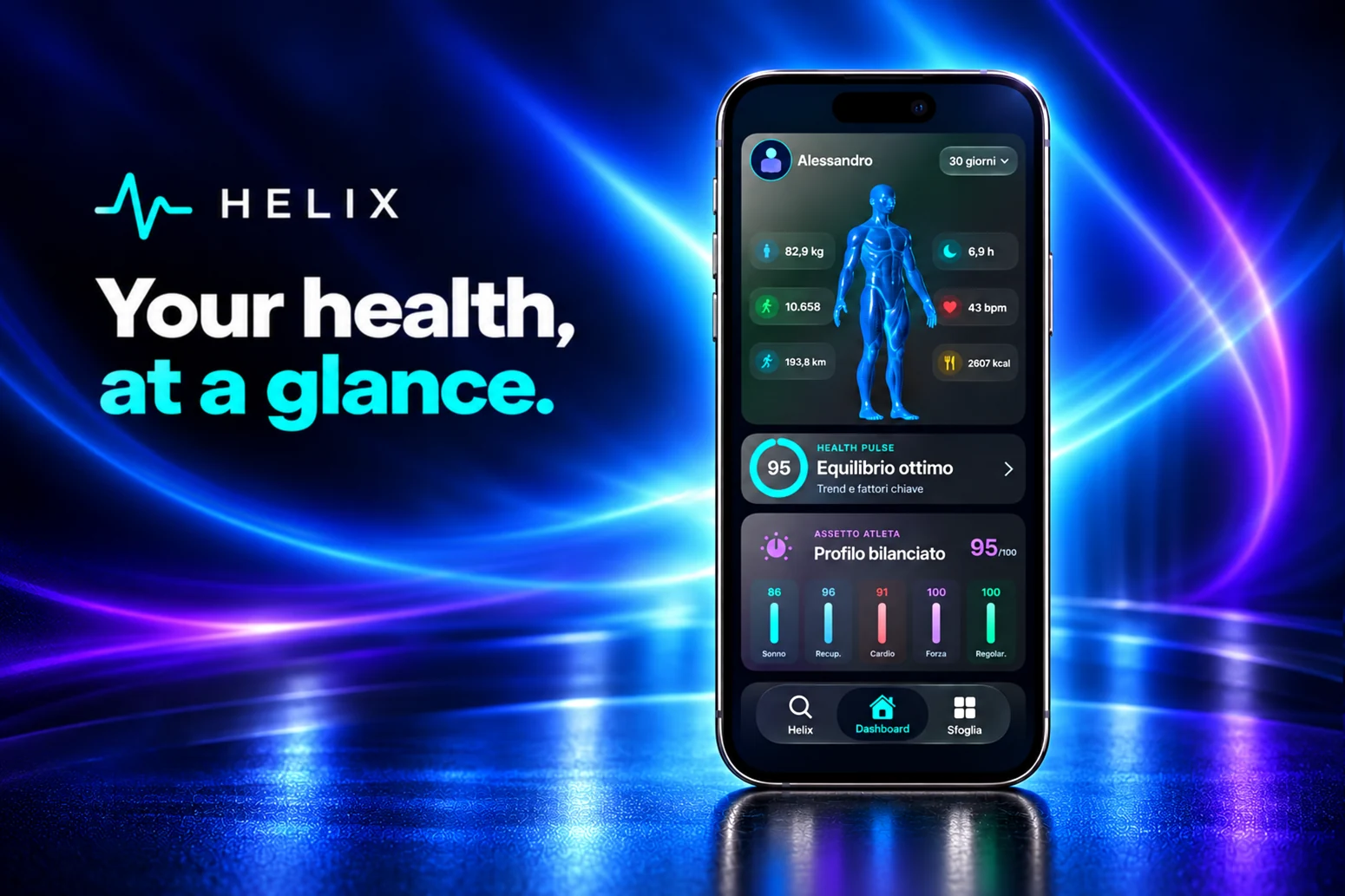 Original Helix promotional artwork